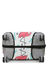 Housse de valise extensible White with Summer Flamingos M Blanc Blanc