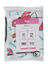 Housse de valise extensible White with Summer Flamingos S Blanc Blanc