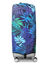 Housse de valise extensible Green and Blue Palm Leaves L Bleu