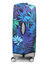 Housse de valise extensible Green and Blue Palm Leaves L Bleu