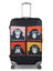 Housse de valise extensible Monkey L Noir