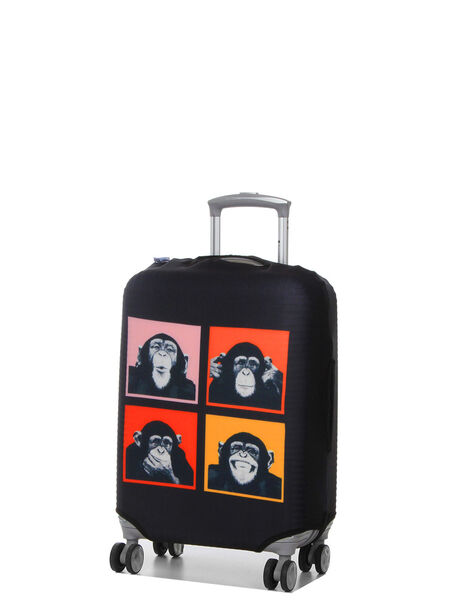 Housse de valise extensible Monkey S Noir