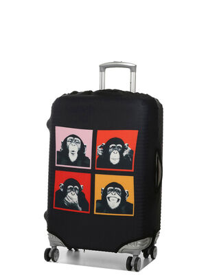 Housse de valise Periea Monkey M Noir