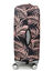 Housse de valise extensible Peach Fern M Noir