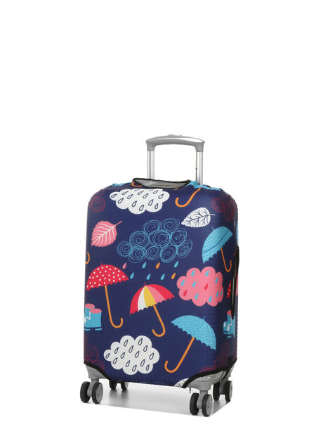 Housse de valise extensible Umbrellas S Bleu