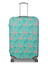 Housse de valise extensible Green with Pink Flamingos L Vert Vert