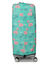 Housse de valise extensible Green with Pink Flamingos L Vert Vert