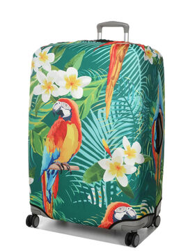 Housse de valise extensible Tropical Parrot XL