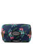 Housse de valise extensible Dark Blue with Flowers XL Marine