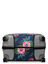 Housse de valise extensible Dark Blue with Flowers XL Marine