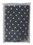 Housse de valise extensible Black with White Dots XL Noir