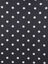 Housse de valise extensible Black with White Dots XL Noir