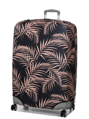 Housse de valise Periea Peach Fern XL Noir