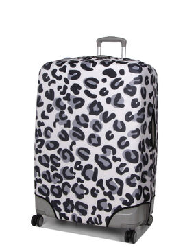 Housse de valise extensible Silver Leopard L