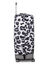 Housse de valise extensible Silver Leopard L Blanc