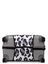 Housse de valise extensible Silver Leopard L Blanc