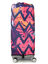Housse de valise extensible Purple Zigzag L Violet