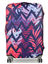 Housse de valise extensible Purple Zigzag L Violet