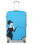 Housse de valise extensible Blue Lady L Bleu