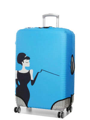 Housse de valise Periea Blue Lady L Bleu