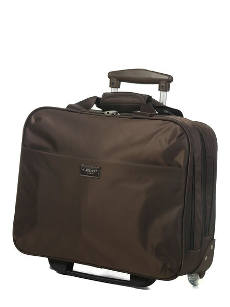 Pilot case souple Mimas 17 pouces Marron