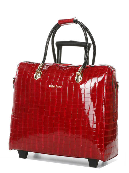 Pilot case souple Alice 16 pouces Rouge