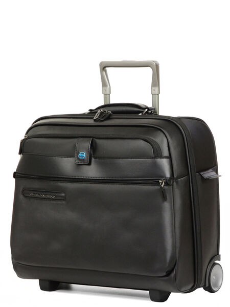 Pilot case Piquadro Signo 2 - 15.6 pouces | Pilot case souple Piquadro  Signo 2 - 2 roues