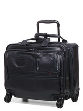 Pilot case Tumi Alpha 2 Leather Deluxe 15 pouces Black