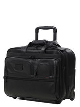Pilot case Tumi Alpha 2 Leather 17 pouces Black