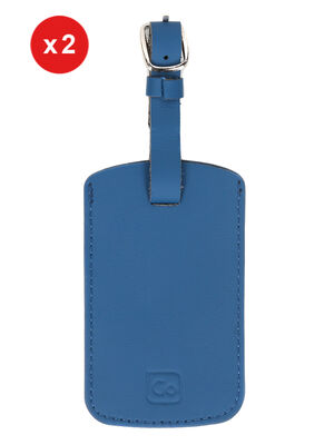 Set de 2 porte-adresses Go Travel Facilit� Classic Tags