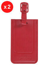 Set de 2 porte-adresses Samsonite Red