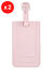 Set de 2 porte-adresses Rose Rose