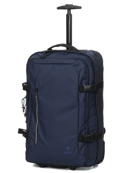 Sac à dos cabine à roulettes Fafnir S Bleu Marine