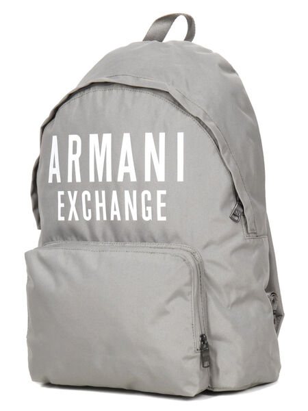Sac à dos Logo Duo Gris Argenté
