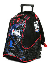 Sac � dos � roulettes NBA Noir