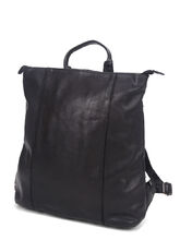 Sac  dos Bear Design Cow Lavato Maxime Black