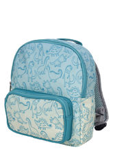 Mini sac � dos Caramel & Cie Famille Dino Bleu