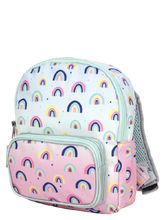 Mini sac  dos Caramel & Cie Arcs-en-ciel Bleu