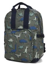 Sac  dos Moyen Caramel & cie Dinogami Vert Olive