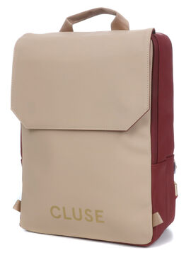 Sac  dos Le Rversible Bordeaux Beige