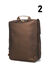 Sac  dos Le Rversible Metallic Brown Beige Metallic Brown Beige
