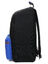 Sac � dos Casual Contrast Noir Bleu
