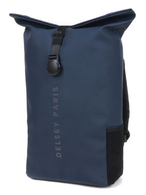 Sac � dos Delsey Turenne Soft Rolltop Bleu Nuit