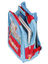 Sac � dos � roulettes Oui-Oui 32 cm Bleu Rouge
