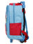 Sac � dos � roulettes Oui-Oui 32 cm Bleu Rouge