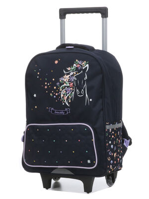 Sac � dos � roulettes Cheval Dream 15957#Bleu