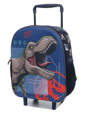 Sac � dos � roulettes Jurassic World 3D 15753#Bleu