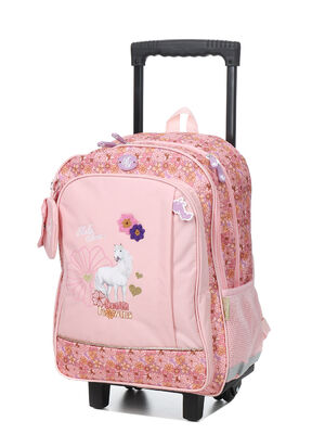 Sac � dos � roulettes Bella Sara Dream Flowers 15915#Rose