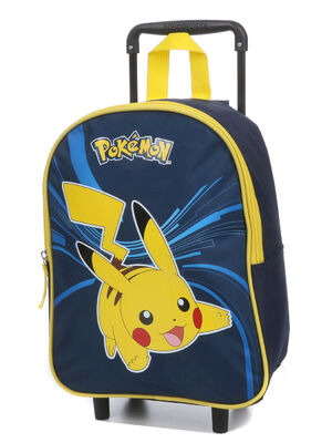 Sac � dos � roulettes Team Pikachu XS 15022#Bleu Marine