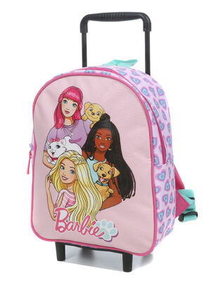 Sac � dos � roulettes Barbie XS 15999#Rose